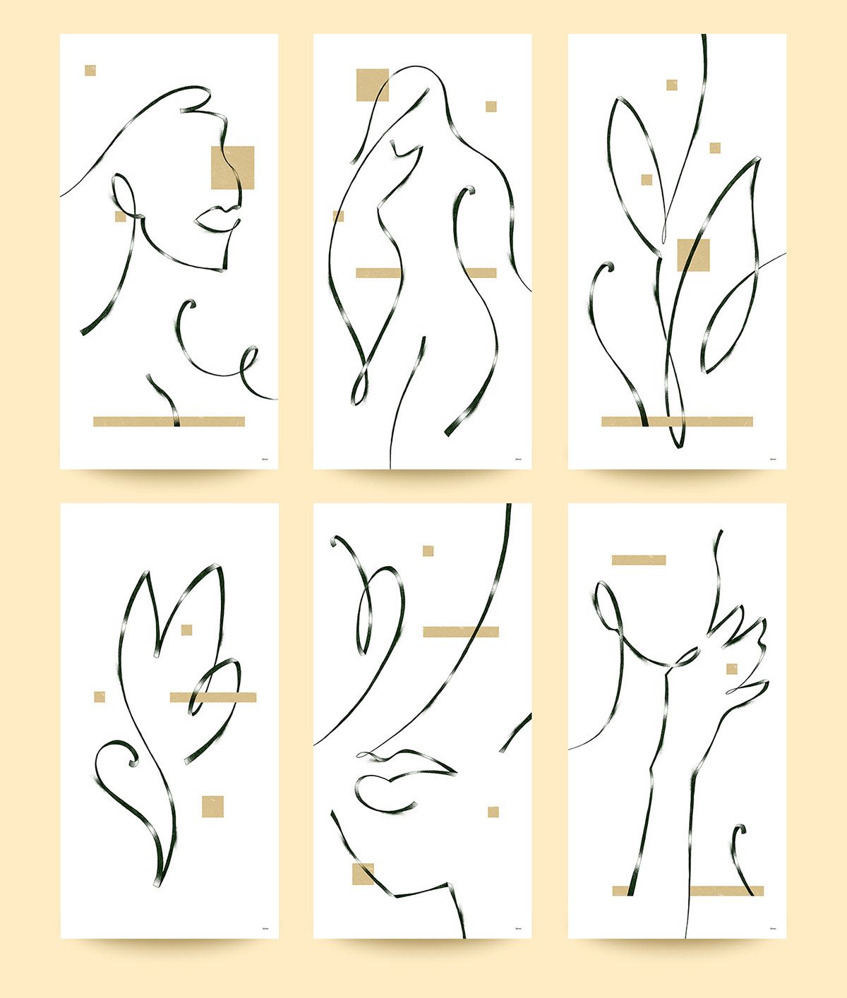 Oliwski Park Illustrations