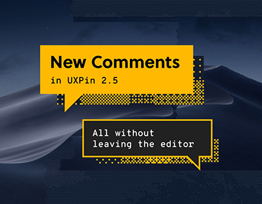 New Comments in UXPin