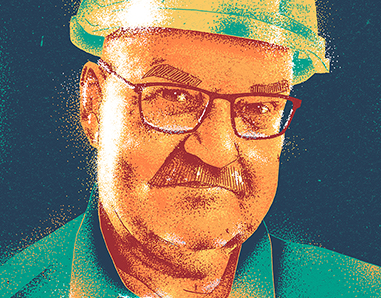 My Friend's Dad Portrait